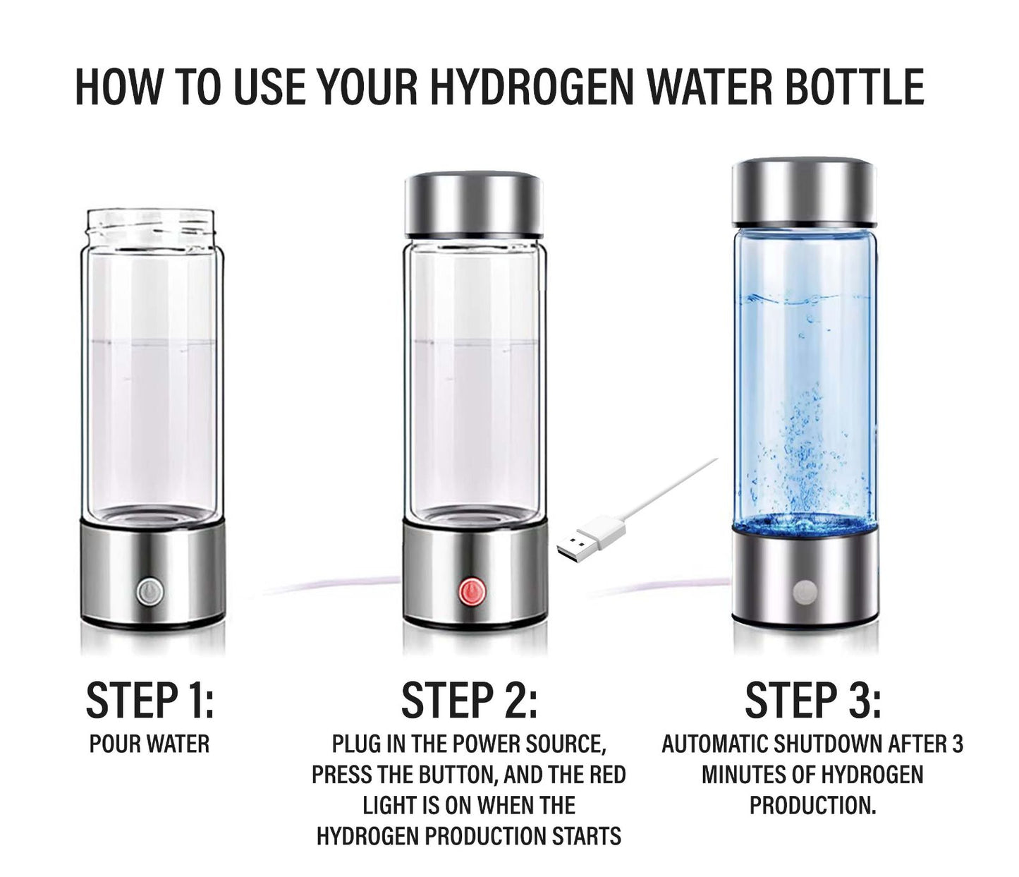 Australia's #1 Hydrogen Water Bottle